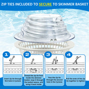6" Cyclone - Only for Above Ground Pools - Turbocharges pool skimmer water flow