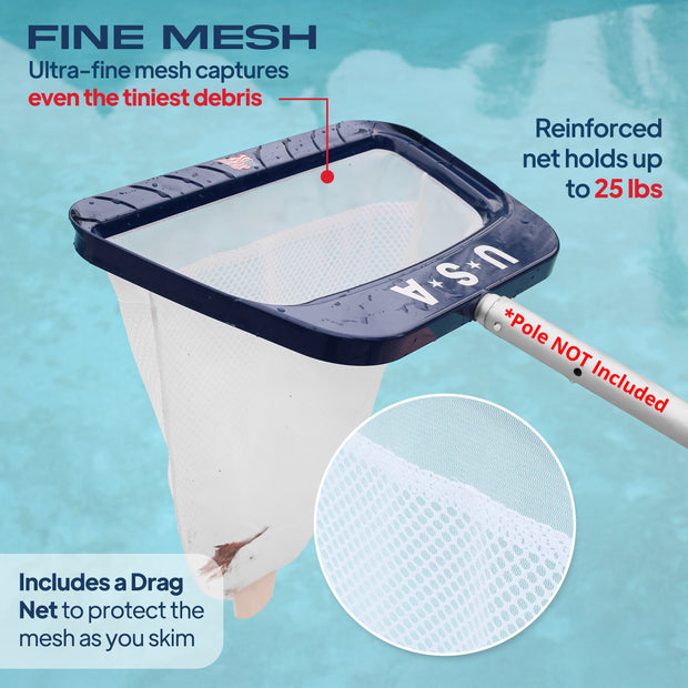 USA Blue Skimmer Net - theskimmie