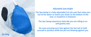The Skimmie Spa Swing - Adjustable Hot Tub Seat - Experience Free-Style Floating - theskimmie